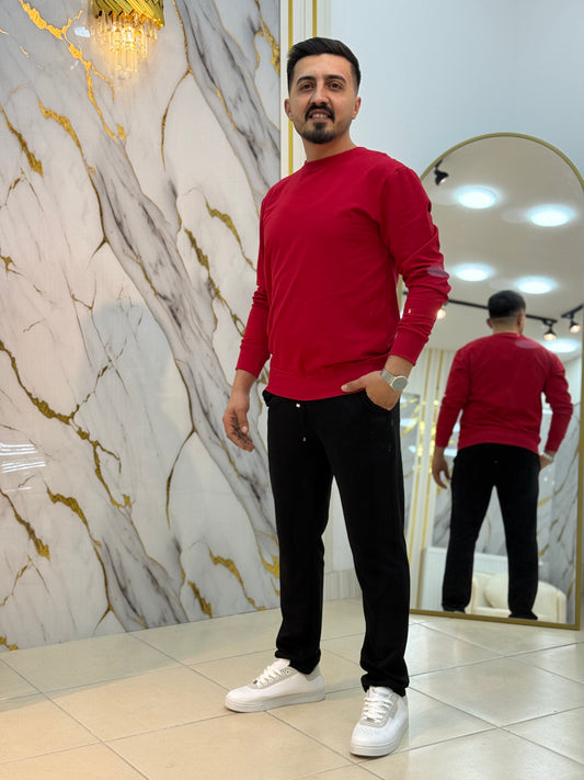 ByHan Basıc Bisiklet Yaka Sweatshirt 3009