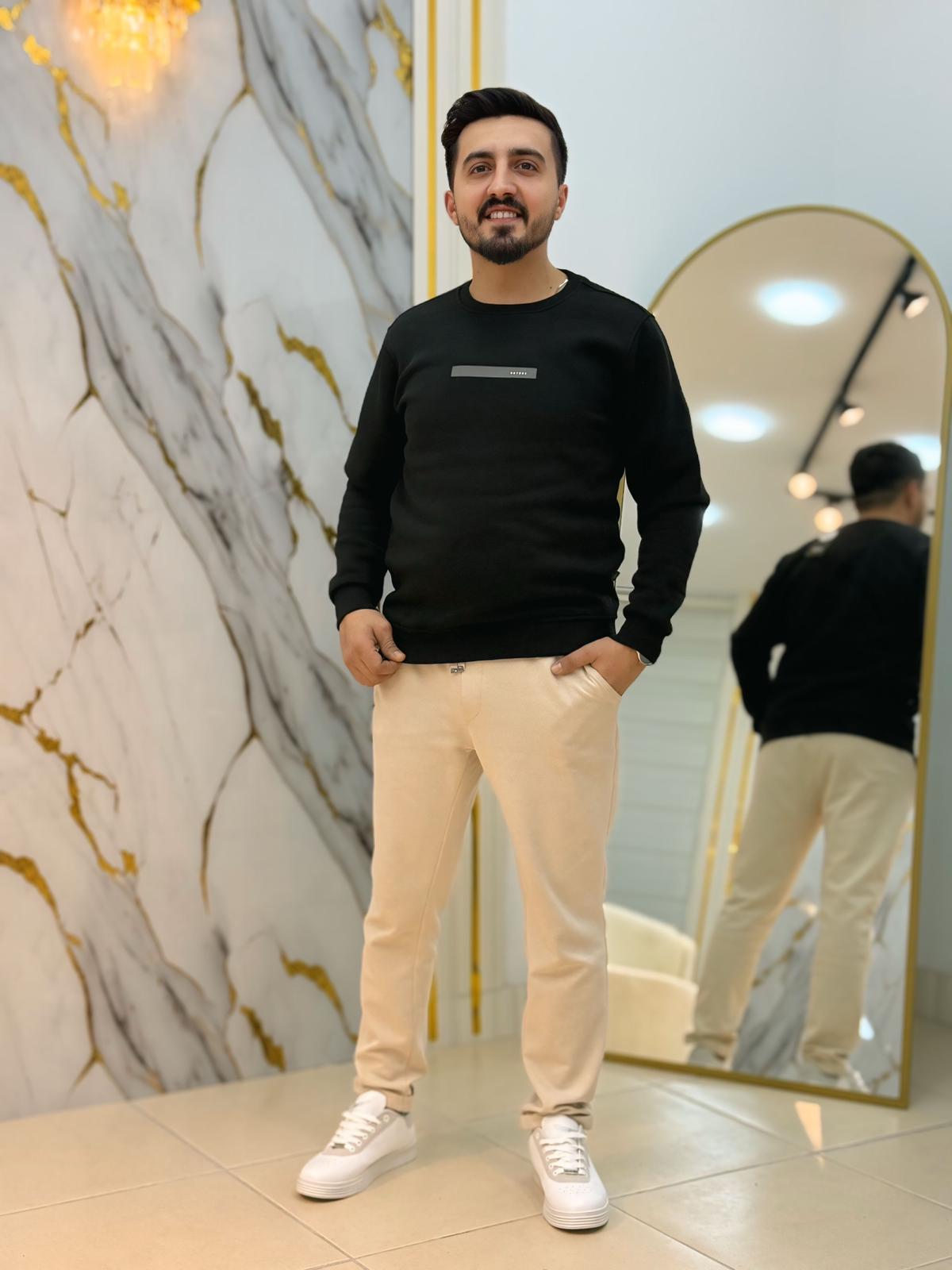 ByHan Baskılı Basıc Şardonlu Sweat 01